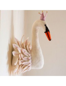 Cabeça Decorativa Cisne